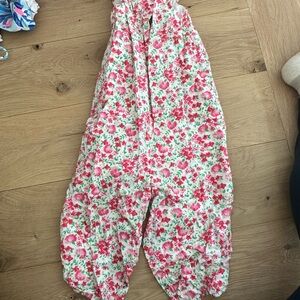 Ralph Lauren Pink and White Floral Garment